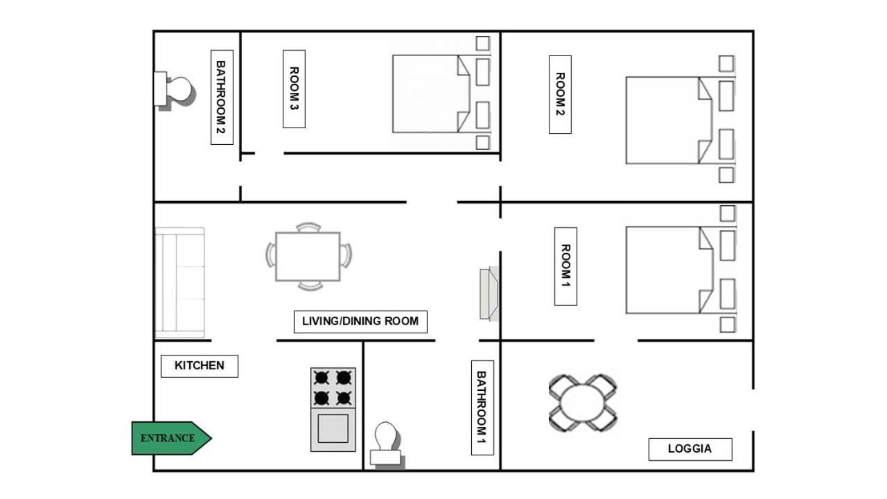 Apartments Gracia & Toni Trogir Ngoại thất bức ảnh